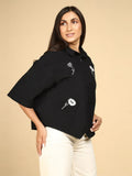 Embroidered Motifs Shirt - LEYR