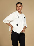 Embroidered Motifs Shirt - LEYR