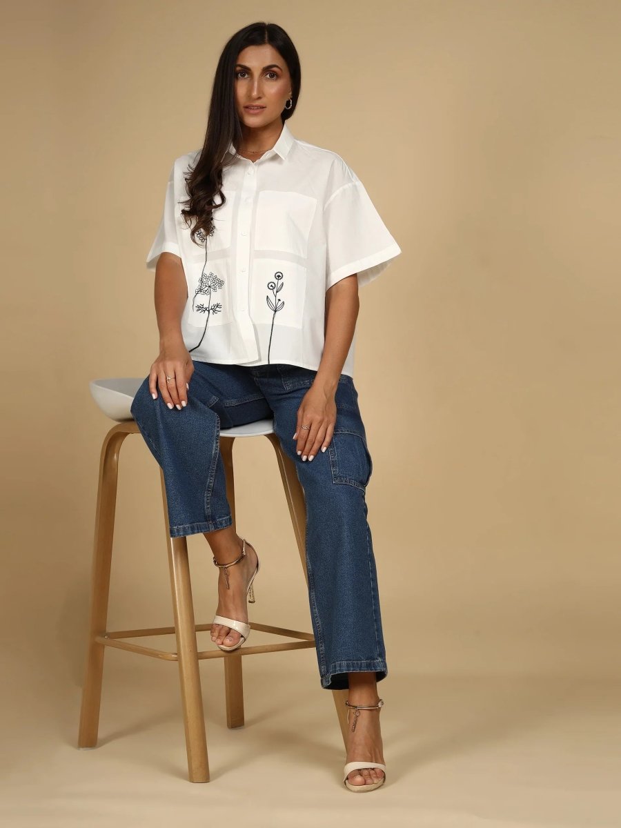 Earth and Bloom Botanic Shirt - LEYR