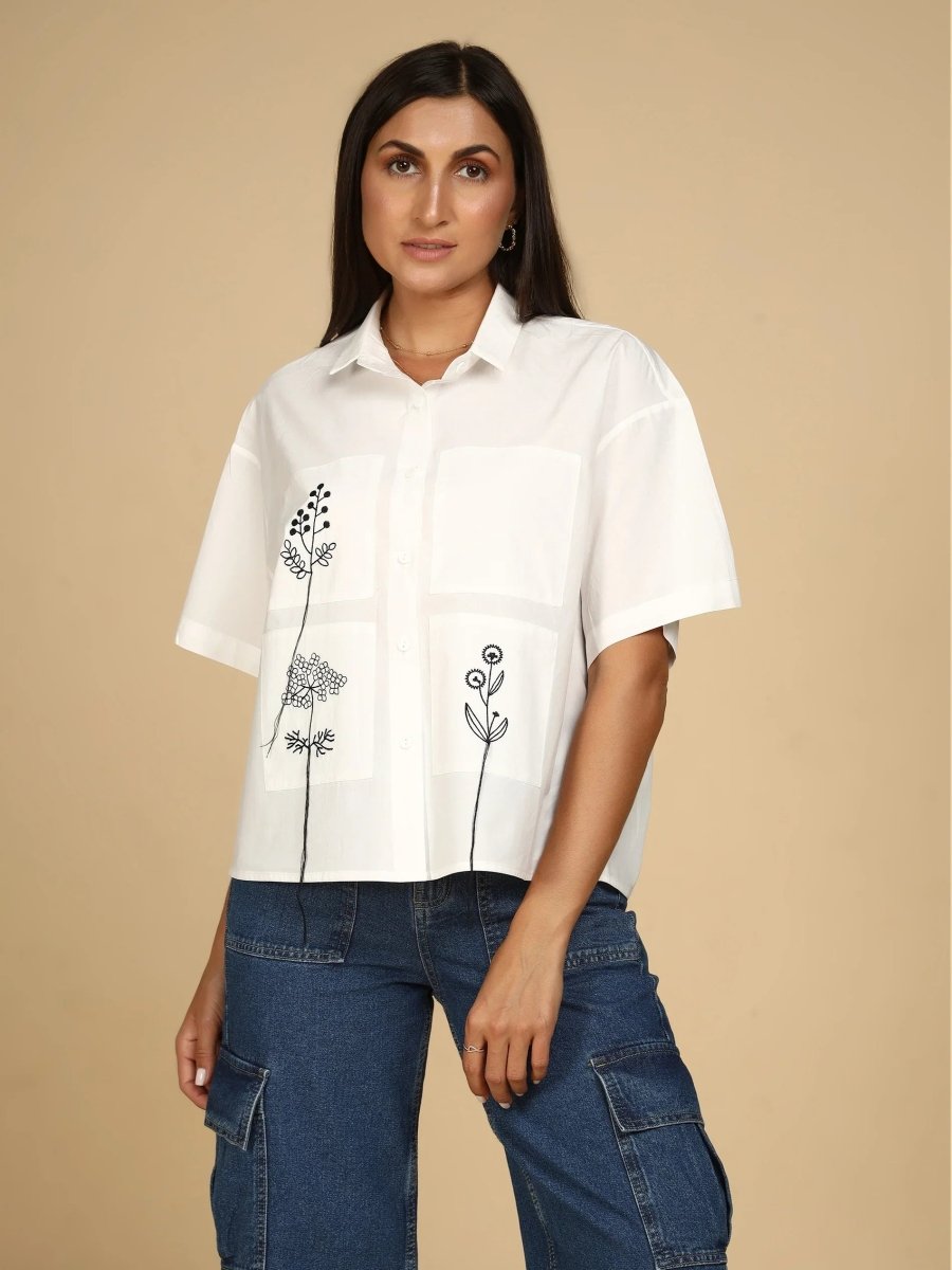 Earth and Bloom Botanic Shirt - LEYR