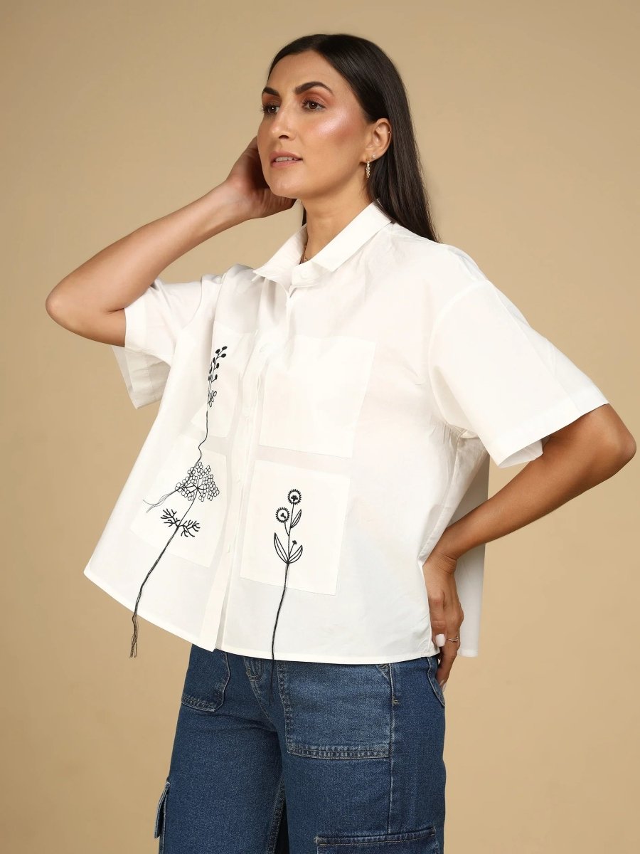 Earth and Bloom Botanic Shirt - LEYR