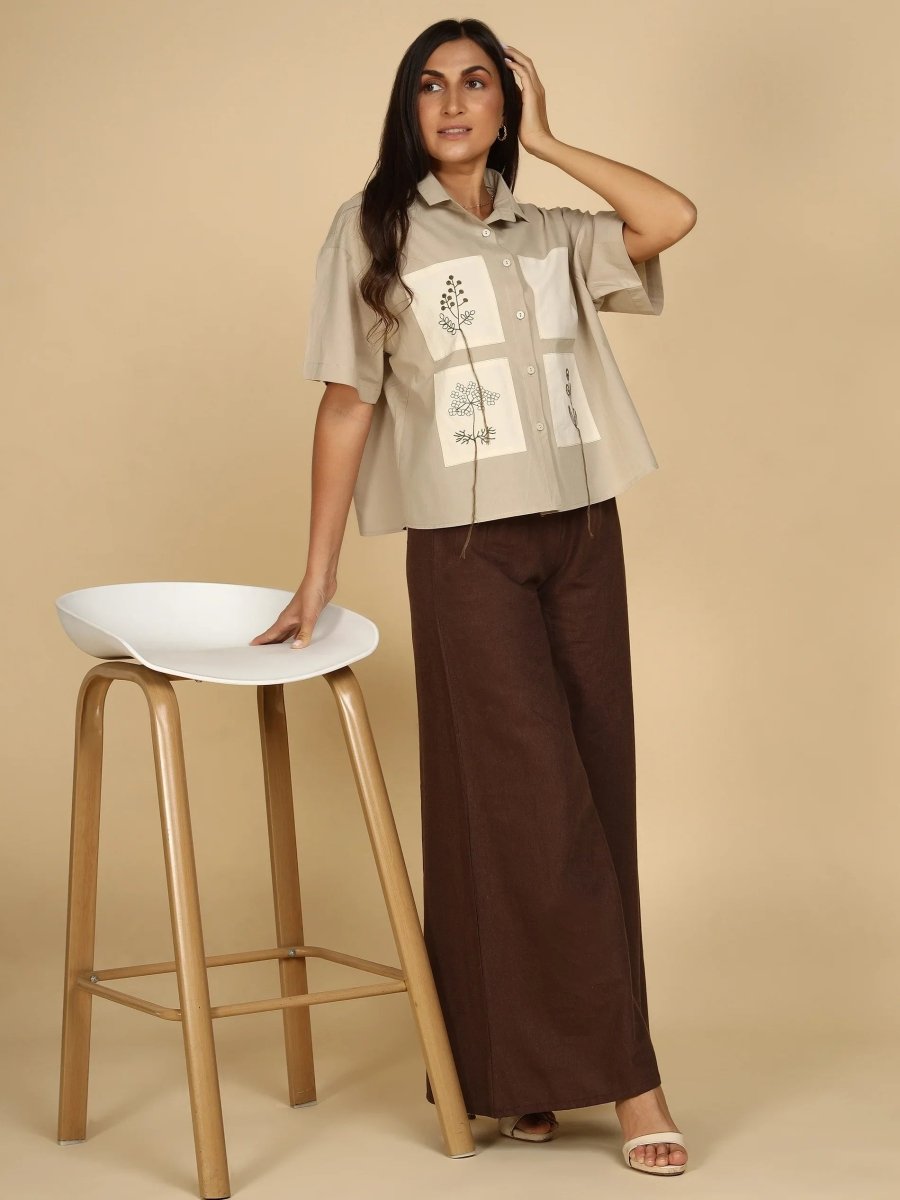 Earth and Bloom Botanic Shirt - LEYR