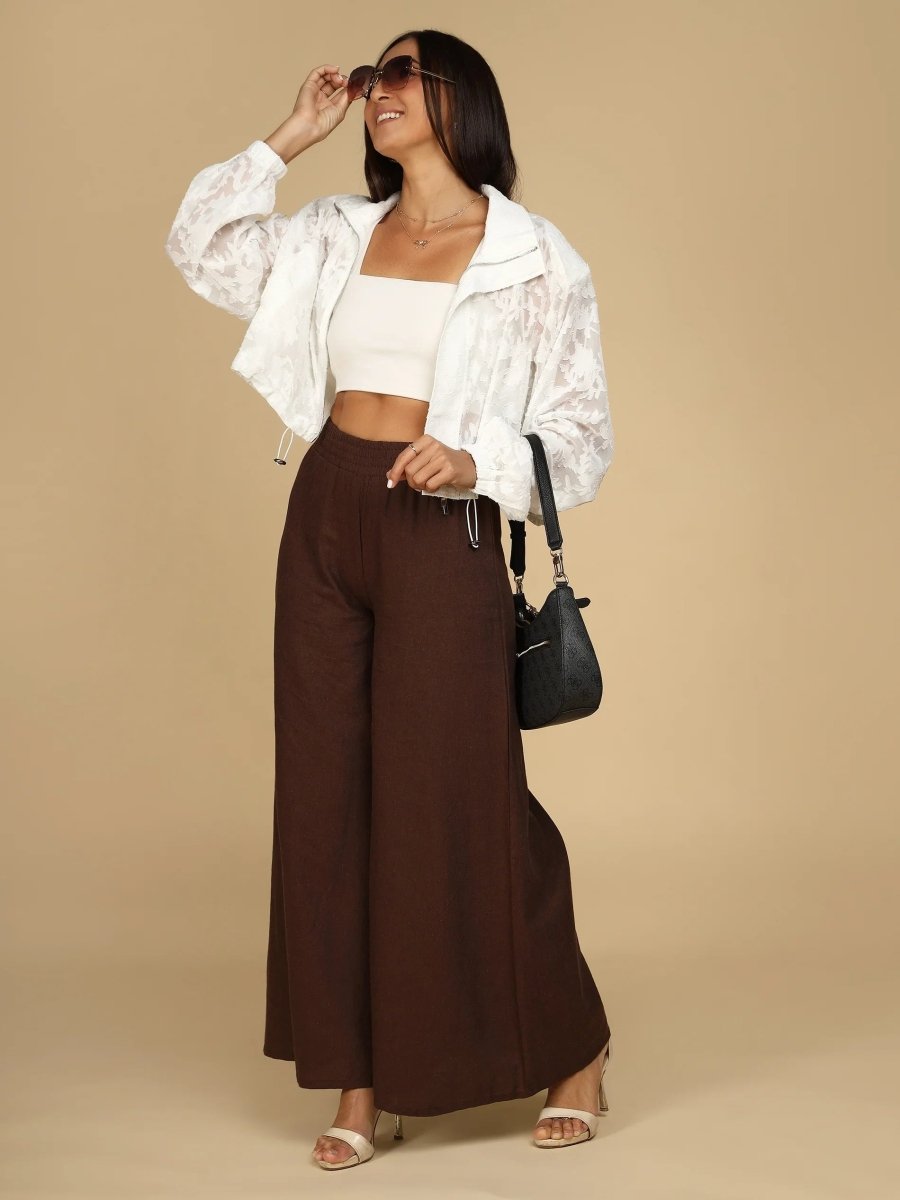 Bloom Sheer Overlay Jacket - LEYR