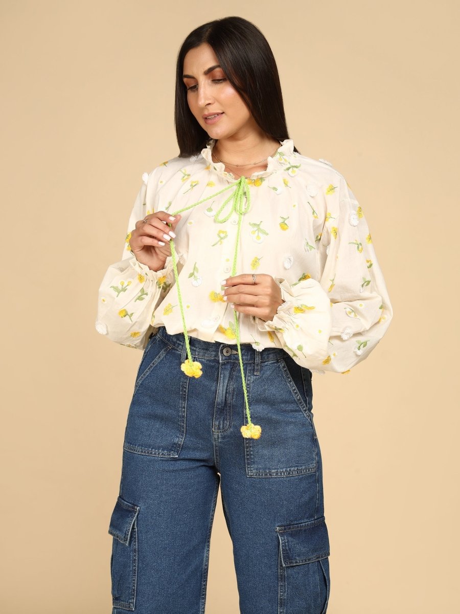 Sunshine Bloom Shirt - LEYR