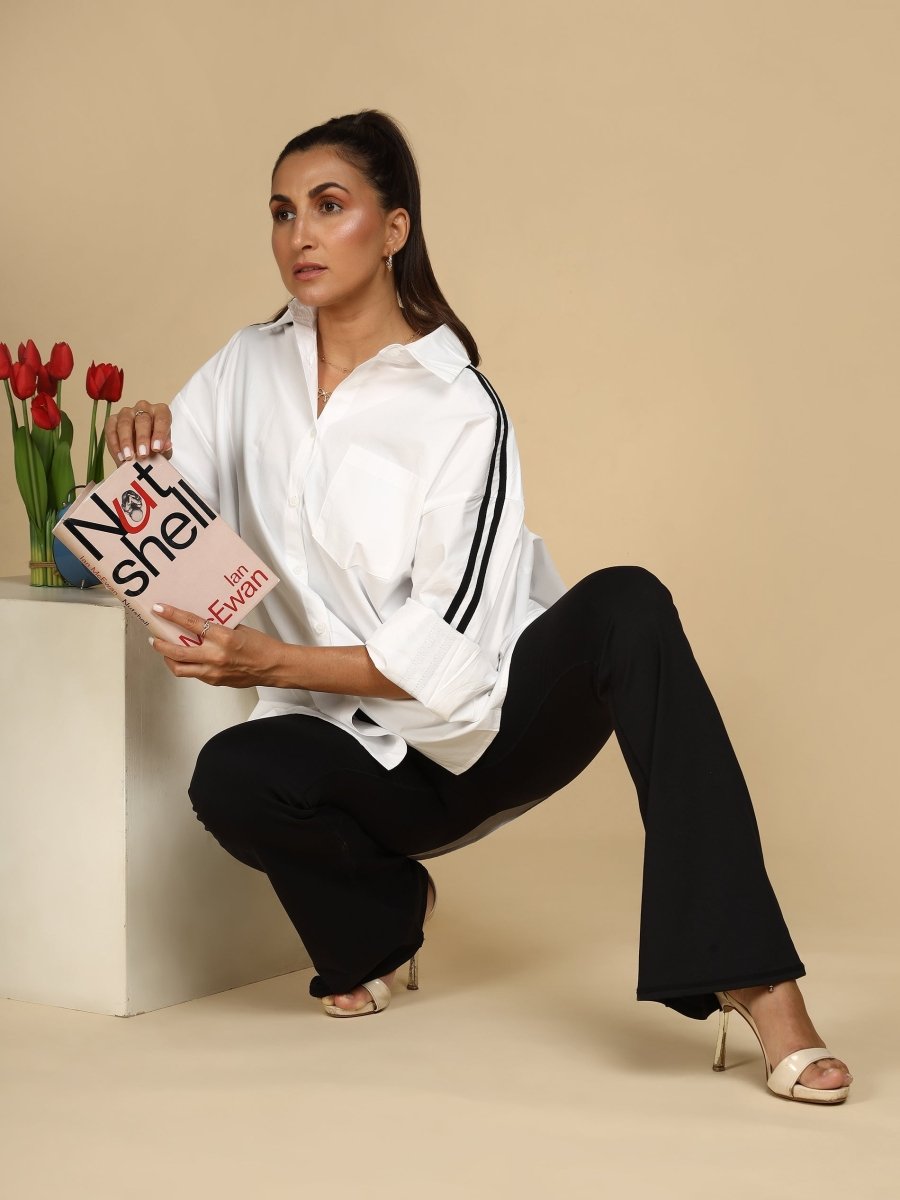 Trackline Oversized Classic Shirt - LEYR