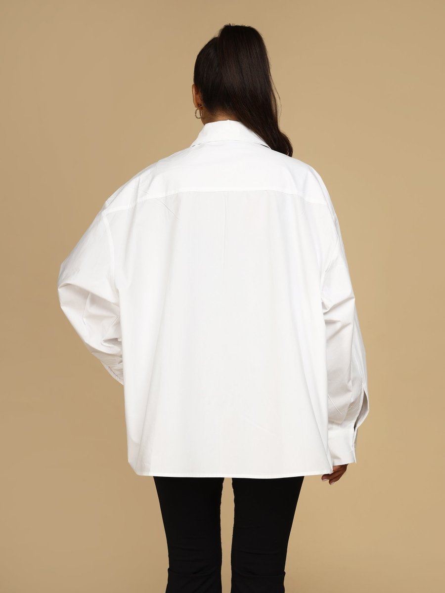 Trackline Oversized Classic Shirt - LEYR
