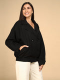 Double-Breasted Utility Trench Jacket - LEYR