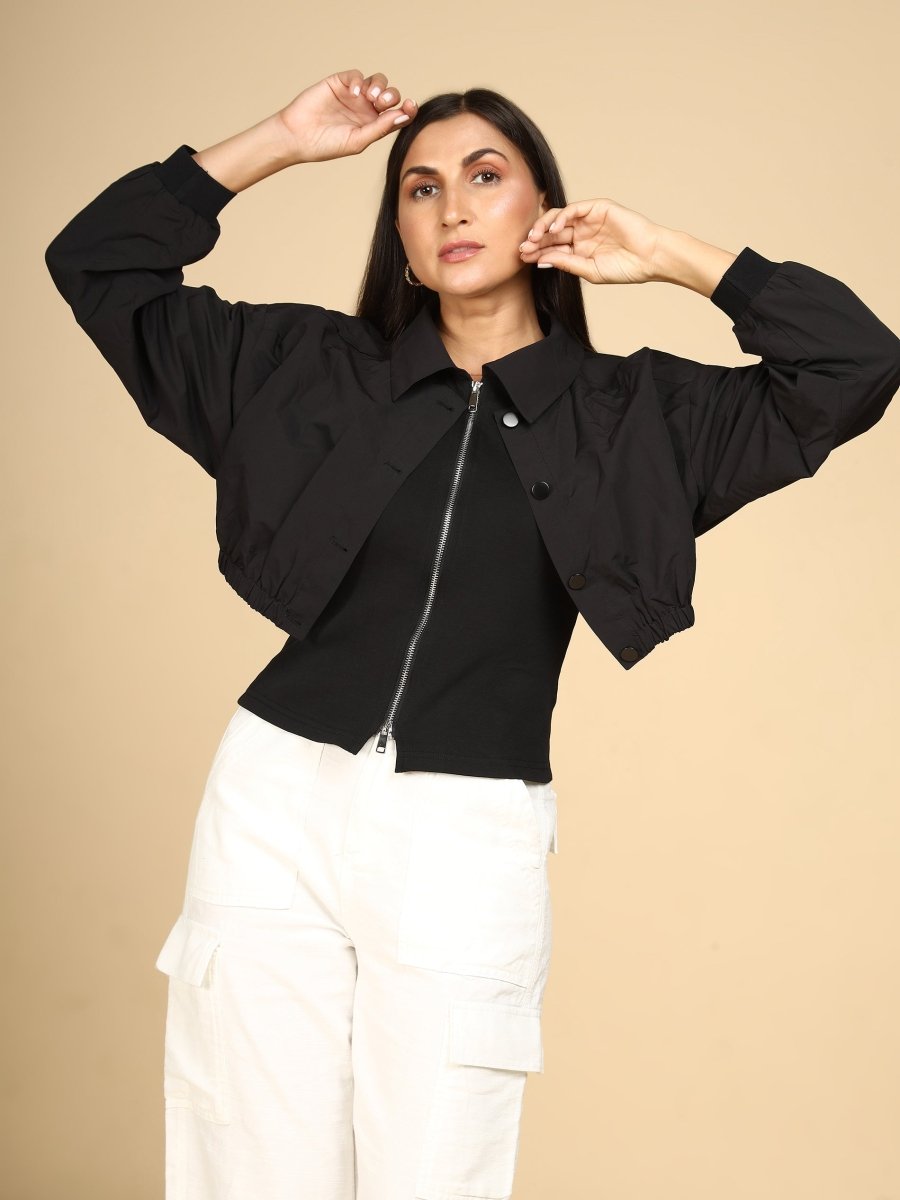 Utility Bomber Shacket - LEYR