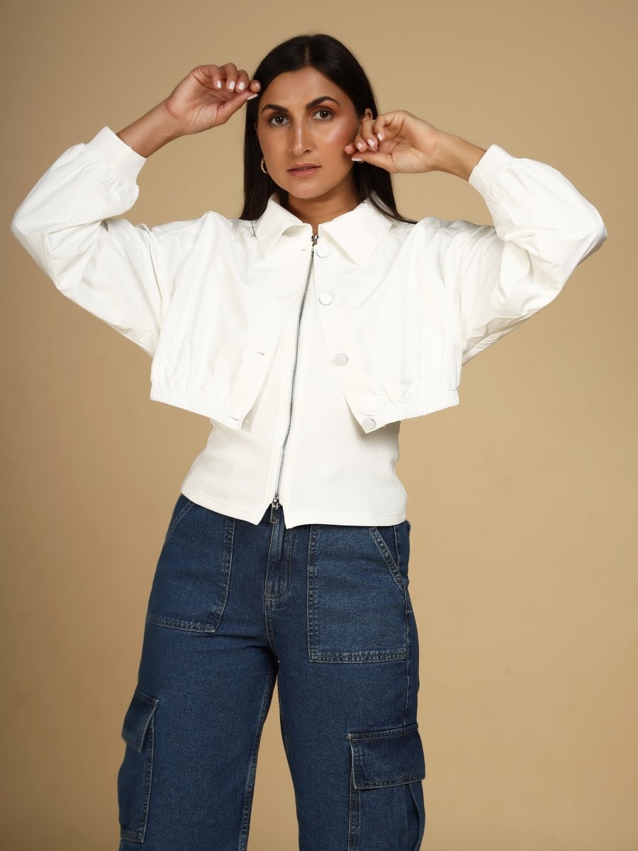 Utility Bomber Shacket - LEYR