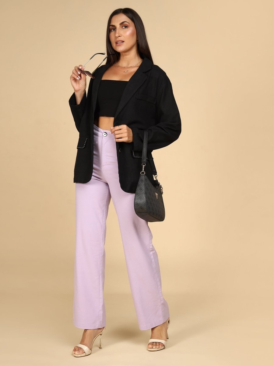 Linen Stitch - Detail Blazer - LEYR